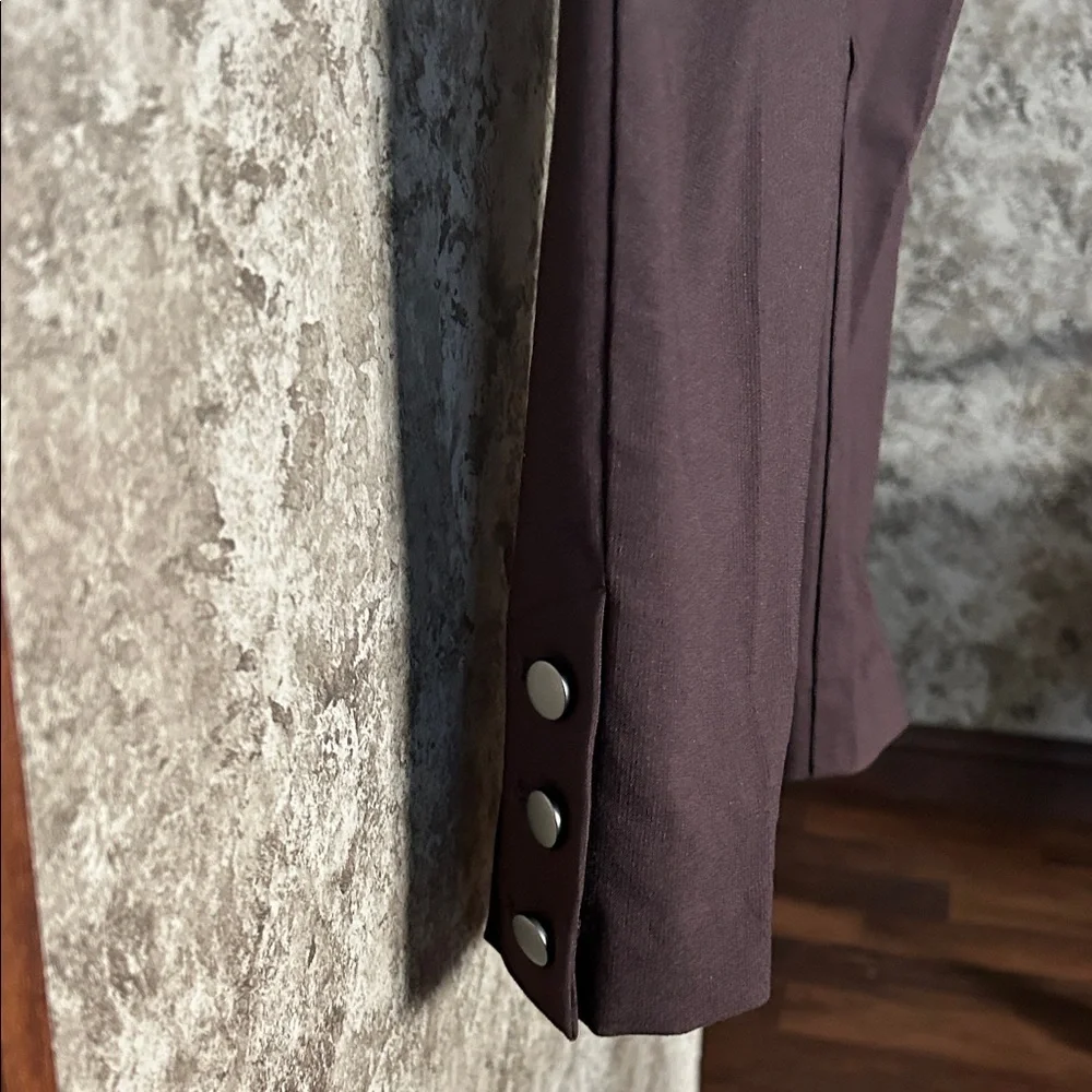 Van Heusen Womens Dark Brown Chinos -Size 0 Short. Pull on. - Picture 4 of 10